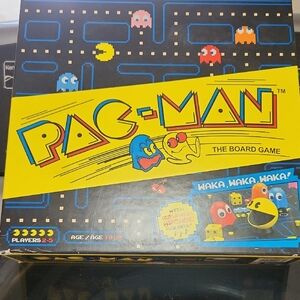 Pac-Man Board Game - Black and Yellow